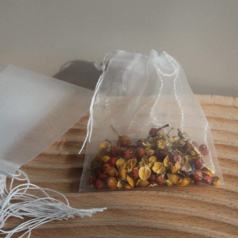Disposable Drawstring Tea Bags factory